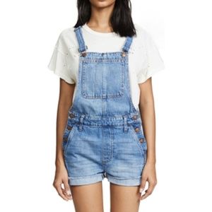 Madewell Overalls shorts